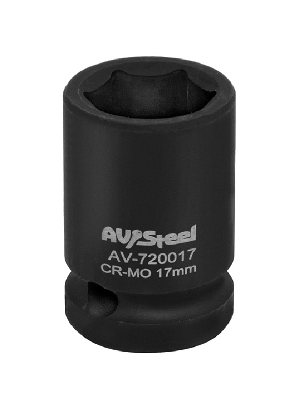 Головка шестигранная торцевая ударная 1/2" 17 мм