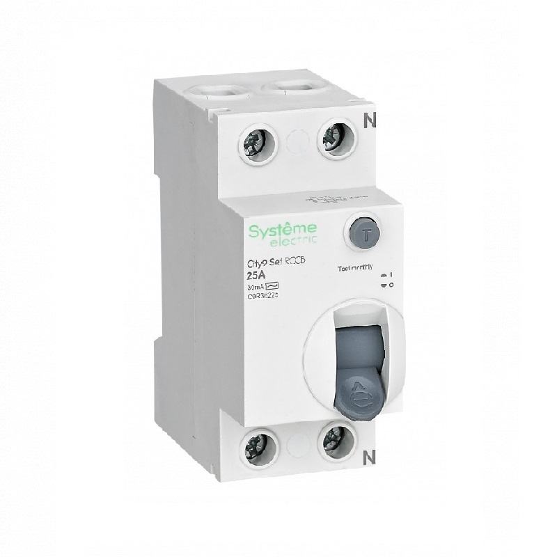 Устройство защитного отключения City9 ВДТ, 25А, 30мА, тип АС, 2П, SE C9R36225