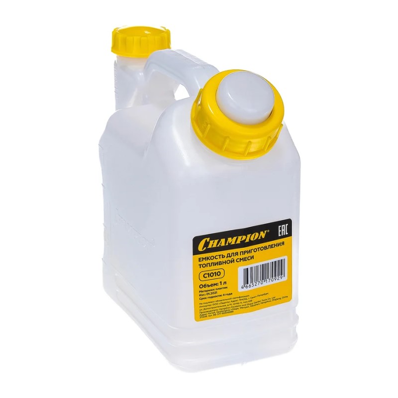 Емкость Champion С1010 для приготовления топливной смеси, 1 л