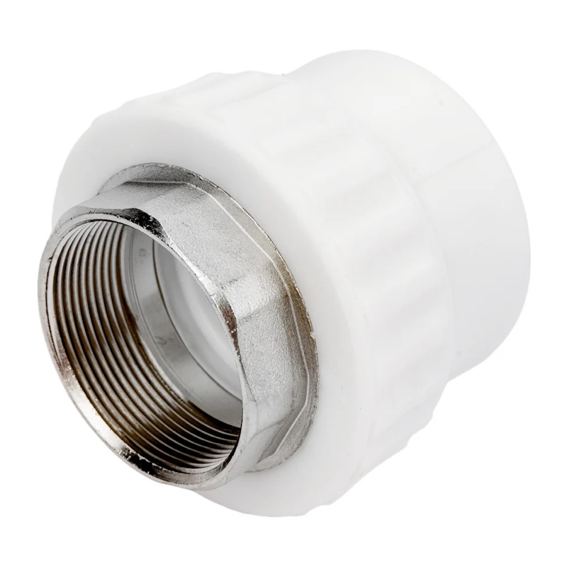 Муфта комбинированная Valfex латунная резьба (под ключ) 63х2" ВР