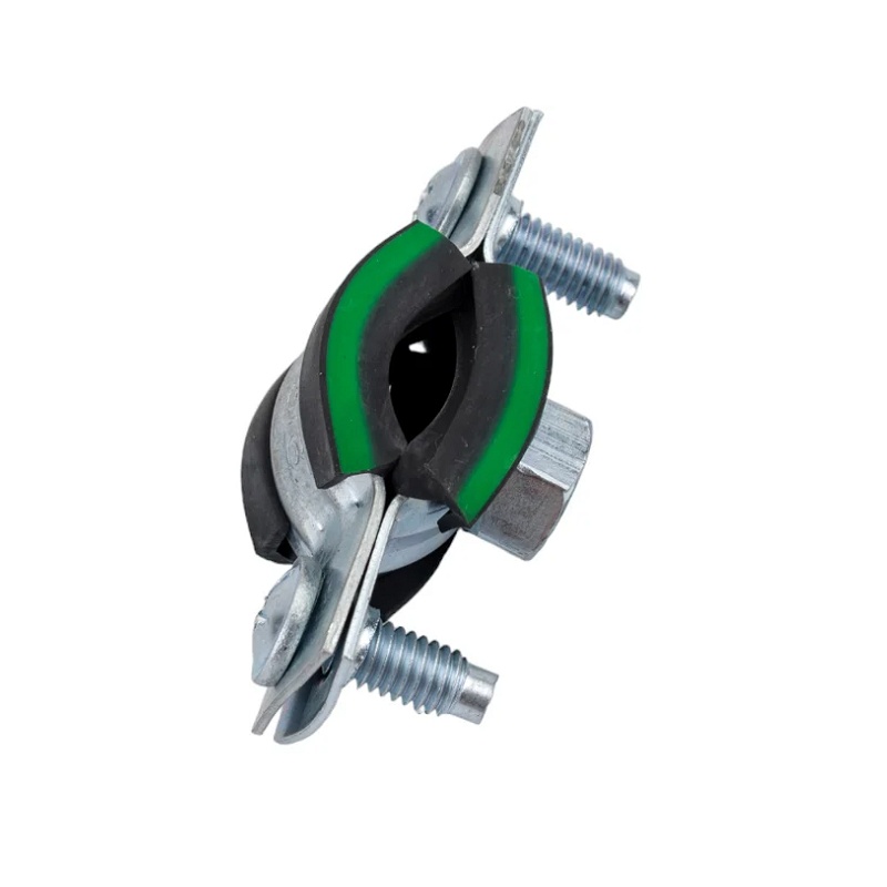 Хомут для труб 3/8" (16-19 мм) с уплотнителем и гайкой М8/1х20 мм