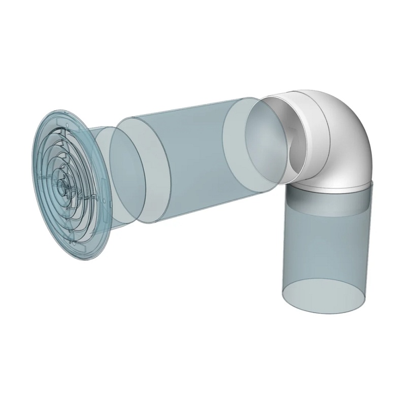 Колено 90 градусов Era 15ККП, d=150 мм