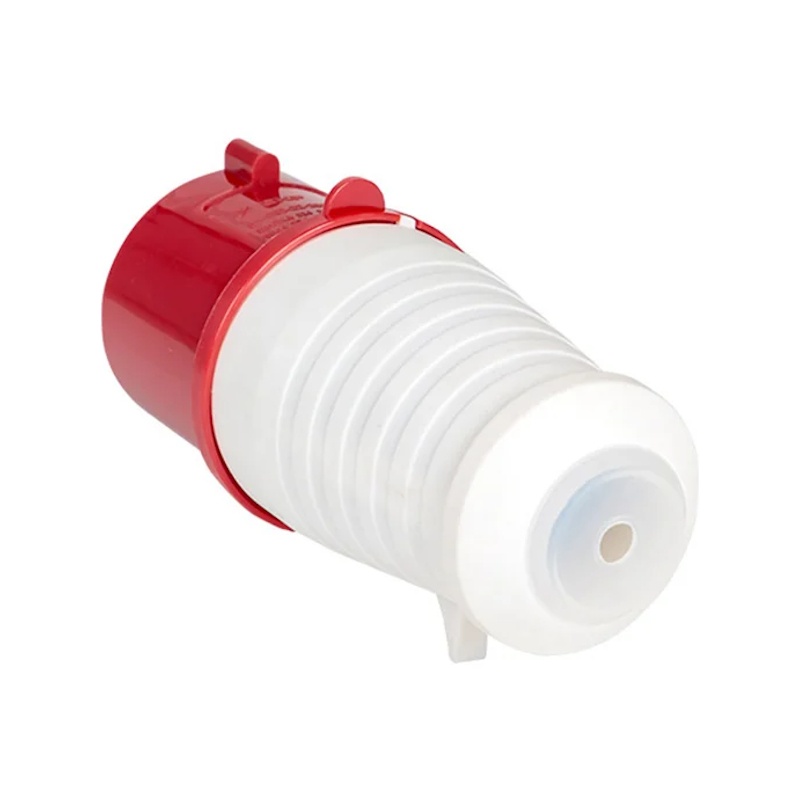 Вилка переносная 015, 3Р+РЕ+N, 16А, 380В, IP44