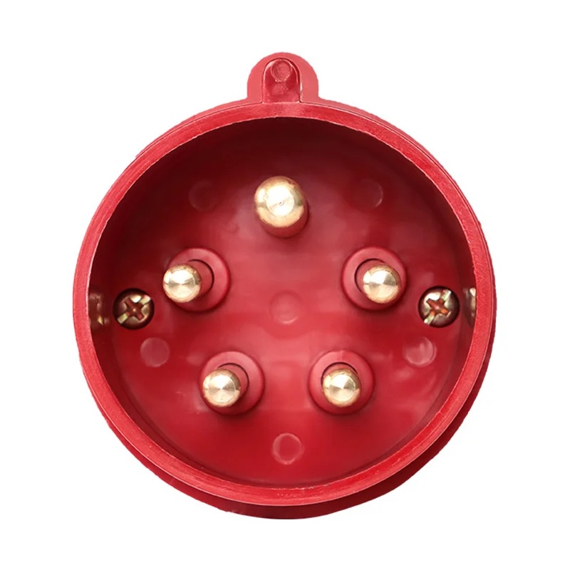 Вилка переносная 015, 3Р+РЕ+N, 16А, 380В, IP44