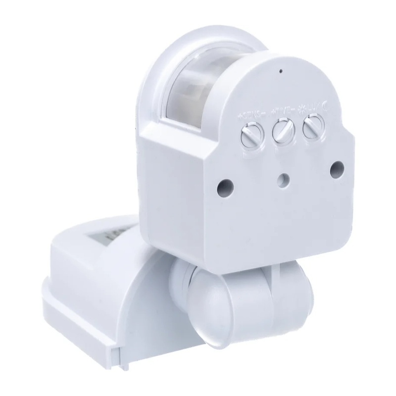 Датчик движения настенный d=2-12 м, 1100Вт, 5-480с