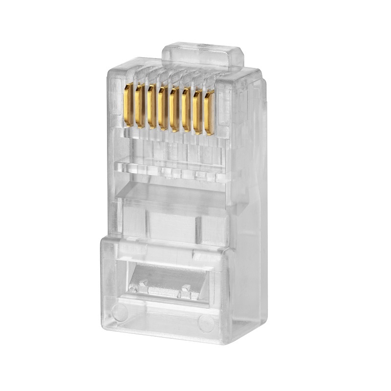 Коннектор компьютерный RJ-45 UTP для кабеля cat.5e (10 шт.)