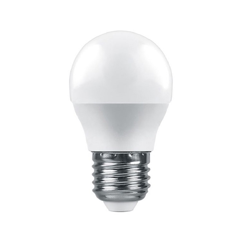 Лампа светодиодная Feron Pro LED E27, шар, 9Вт, 230В, 4000К, нейтральный свет
