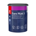 Краска интерьерная Tikkurila Euro Matt 3 основа А глубоко матовая (0,9 л)