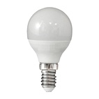 Лампа светодиодная LED E14, шар, 6Вт, 2700К, теплый свет