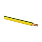 Провод ПуВнг-LS (ПВ-1) 1х10мм2, желто-зеленый (1 п.м.) ГОСТ 31947-2012