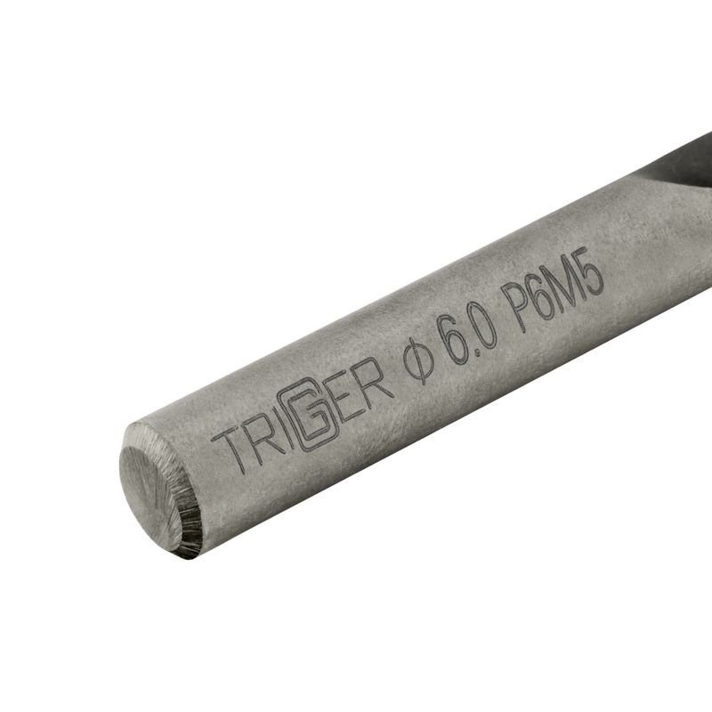 Сверло по металлу Trigger 73260 Р6М5 6,0 мм
