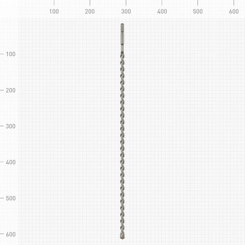Бур Trigger 78292 SDS+10х525/600 мм