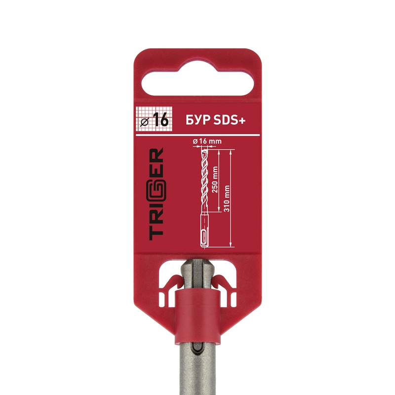Бур Trigger 78308 SDS+16х250/310 мм