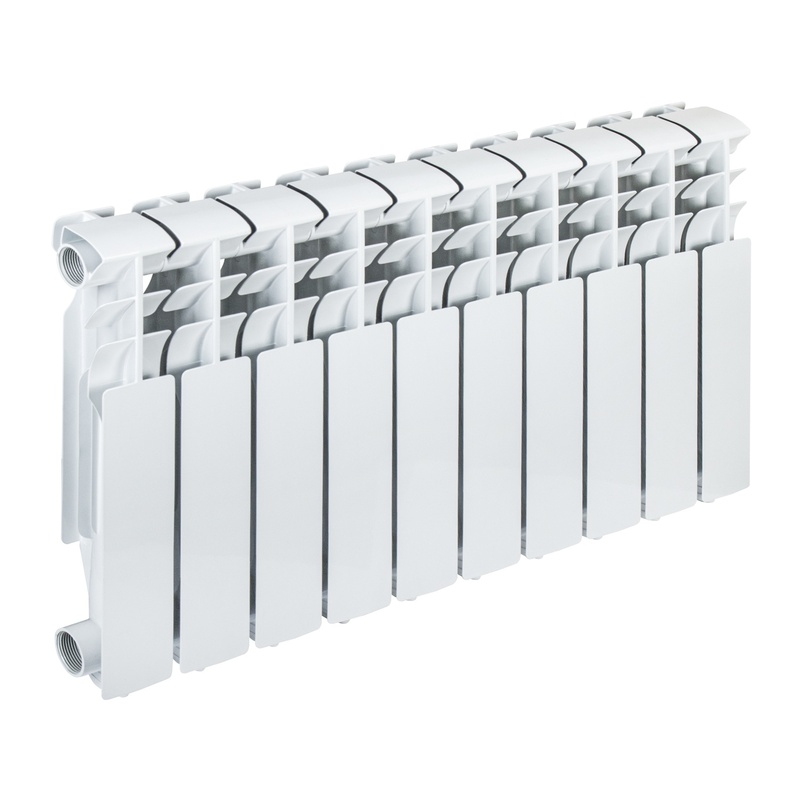 Радиатор алюминиевый Klip 3310, 350х80 мм, 10 секций