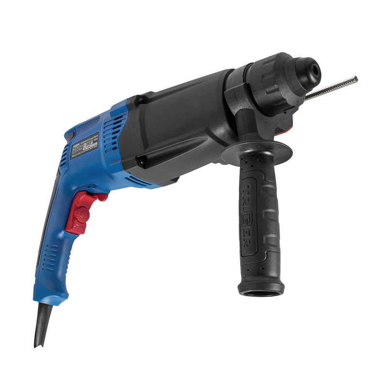 Перфоратор сетевой Trigger 20028, SDS-plus 30 мм 900 Вт 3 режима 3,2 Дж, L кабеля=4 м, кейс