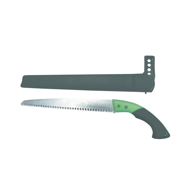 Ножовка садовая Farina 93221, с ножнами, обрезиненная ручка, 300 мм