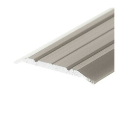 Порог стыкоперекрывающий Лука, шампань анодированное (1,8 м х 25 мм)