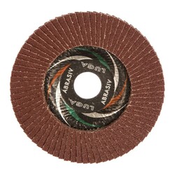 Диск лепестковый по металлу Луга Р80 125х22 мм