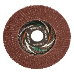 Диск лепестковый по металлу Луга Р60 125х22 мм
