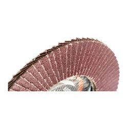 Диск лепестковый по металлу Луга Р100 125х22 мм