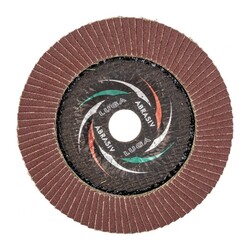 Диск лепестковый по металлу Луга Р80 150х22 мм