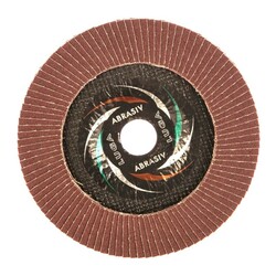 Диск лепестковый по металлу Луга Р100 150х22 мм