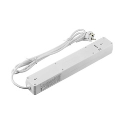 Фильтр сетевой 6 гнезд 967U-3005, ПВС 3х0,75, 2200Вт, 10А, 5м, белый