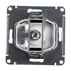 Розетка телевизионная TV с/у AtlasDesign ATN001093, 1 гнездо, карбон