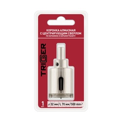 Коронка алмазная Trigger 78032 32х70мм