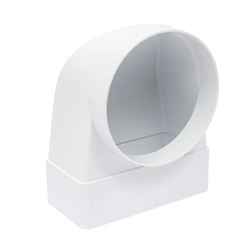 Соединительное колено Era 612СК10КП, 120х60 мм d=100 мм