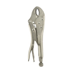 Клещи зажимные Biber 85485 с фиксатором 250 мм (6/60)