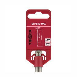 Бур Trigger 88001 SDS-Max (двойная спираль, 4 резца), 12х215/340 мм
