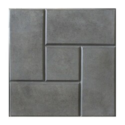Плитка тротуарная Калифорния, серая (300х300 мм)