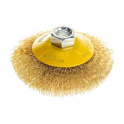 Щетка-крацовка Biber 70972 дисковая 100 мм, М14 для УШМ