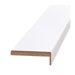 Наличник телескопический Olovi, 70х25 мм, ПВХ, Кристалл Белый