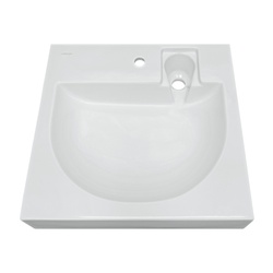 Раковина Sanita Luxe Galaxy 60, 600х550х100 мм