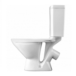 Унитаз-компакт Santek Лига, косой выпуск, 650х339х759 мм