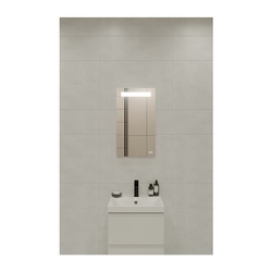 Зеркало Cersanit Base 40, LED, 400х28х700 мм
