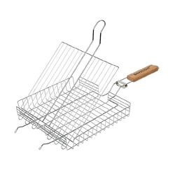 Решетка-гриль, универсальная глубокая 50(+5)x25x25x4 cм