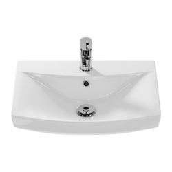 Раковина Cersanit Carina 55 универсальная, 550х400х155 мм