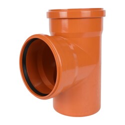 Тройник наружный Sinikon, d=160х160 мм, 87 градусов