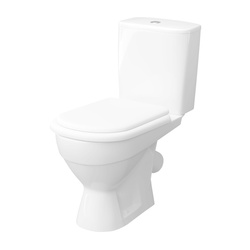 Унитаз-компакт Керамин Толедо, косой выпуск, 650х345х745 мм