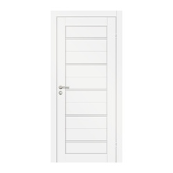 Полотно дверное Olovi Техас Эмалит Белый, 800х2000 мм, сосна, глухое, б/ф, б/п