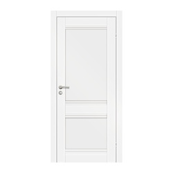 Полотно дверное Olovi Невада Эмалит Белый, 900х2000 мм, сосна, глухое, б/ф, б/п