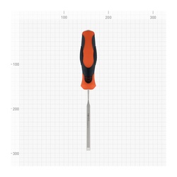 Стамеска Варяг 85040 CRV, сталь, 6 мм