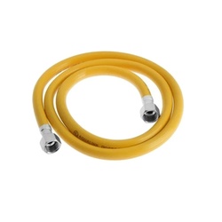 Подводка гибкая д/газа Aqualink, желтая, 1/2" В/В, 1500 мм