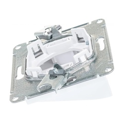 Вывод кабеля с/у Atlasdesign ATN000199, белый