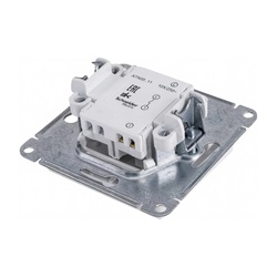 Выключатель с/у Atlasdesign ATN000111, 1 клавиша, б/инд, белый