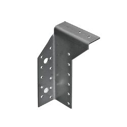 Опора балки 140х76х25х2 мм правая, оцинкованная