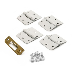 Коробка дверная Olovi, ламин., двупол., белая, с/ф (1240х2031х70 мм)